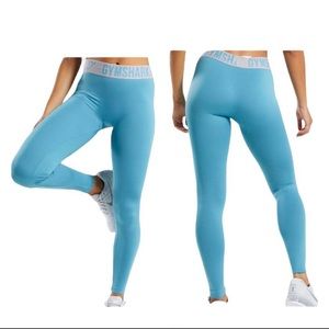 Gymshark Seamless Flex Leggings with internal silicone grip on waistband. Small